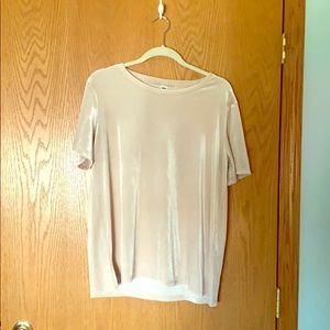 Old Navy Cream Velvet Tee